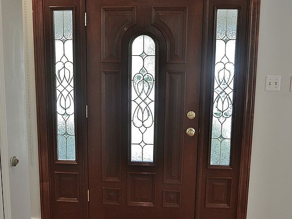 New Cherry wood door!