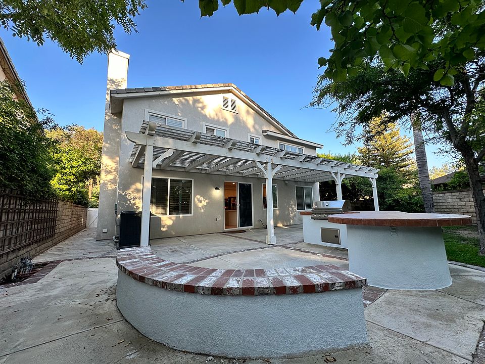 Back yard entertainment area