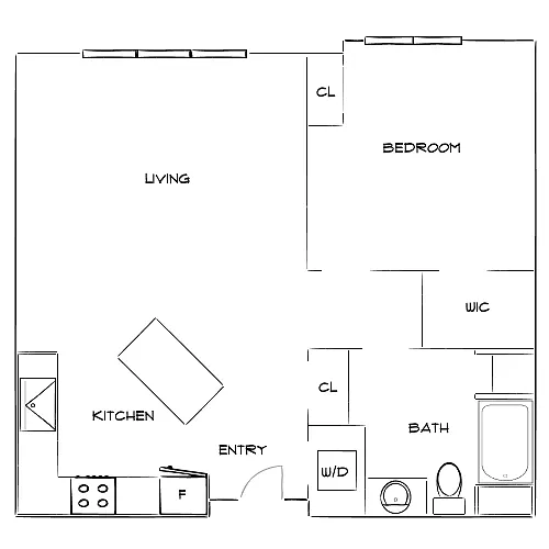 Floor plan Design 1G