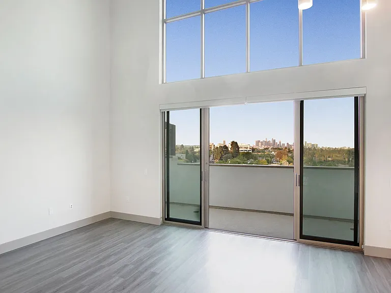 Views of Downtown LA from Penthouse