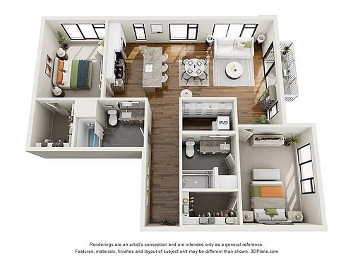 Floor plan Supergiant