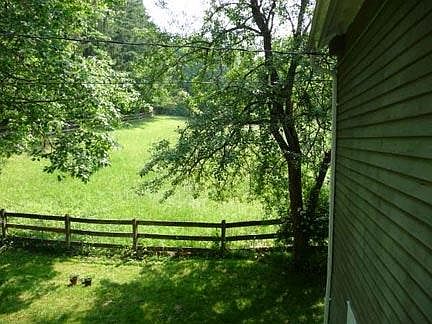 View from backside of cottage