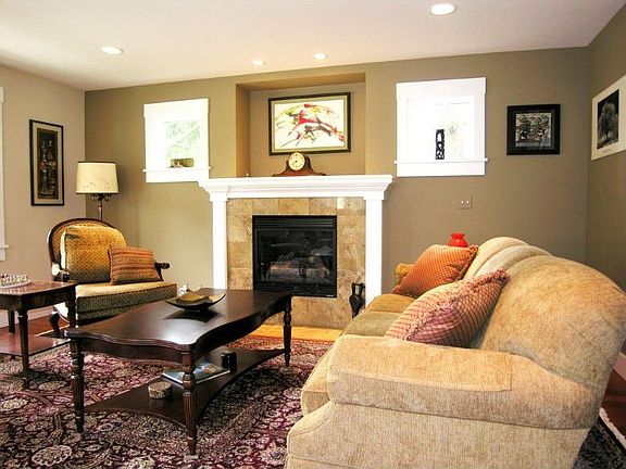 Enjoy the gas fireplace on those chilly evenings.