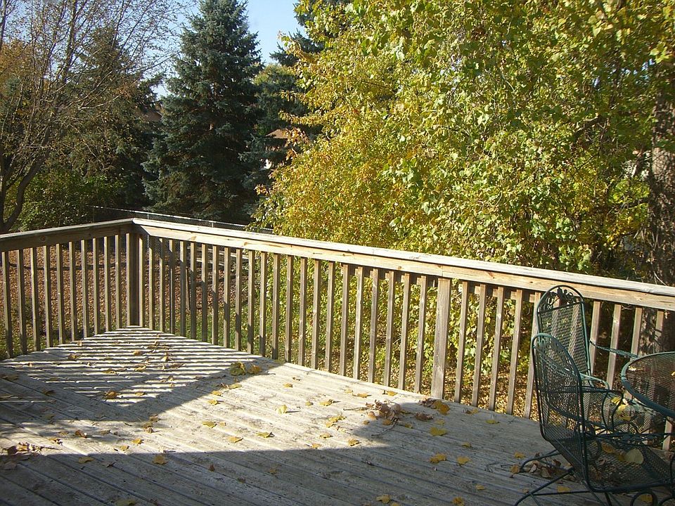 Deck Overlooking Backyard