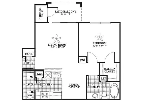 Floor plan A1