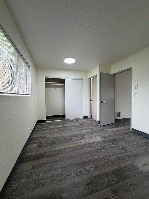 Bedroom Looking Towards Closet and Bathroom