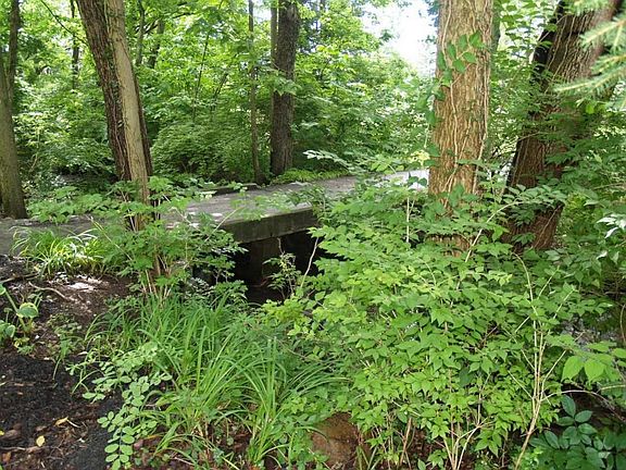 Home's private drive bridge (2)