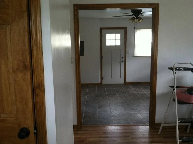 view to kitchen