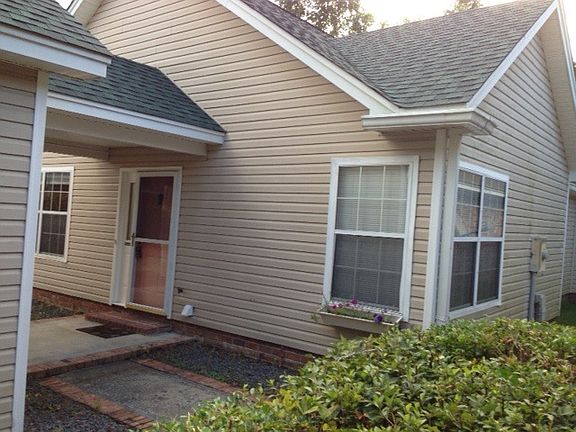 Breezeway from the garage to the front door.