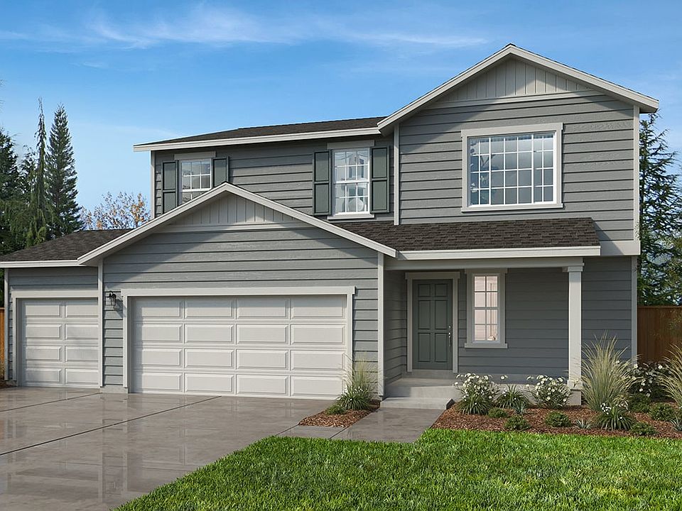 Exterior A with optional 3-car garage