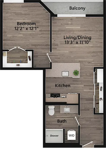 Floor plan 1071B