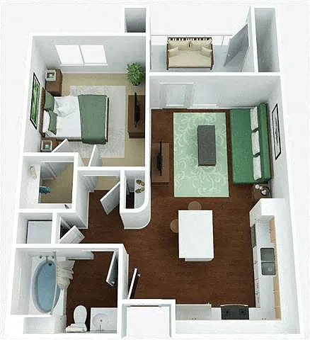 Floor plan PLAN A1