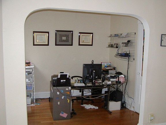 2nd floor apartment, alcove off living room