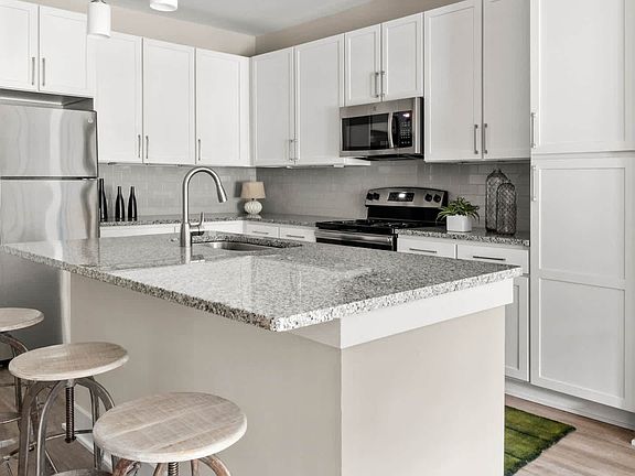 Kitchen with Stainless Steel Appliances