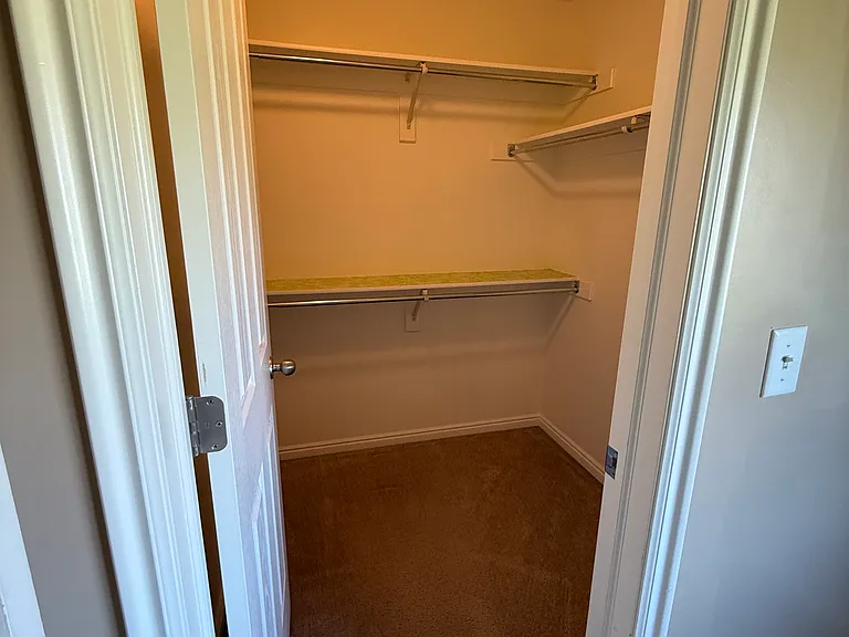 Upstairs 1st Bedroom Waling Closet