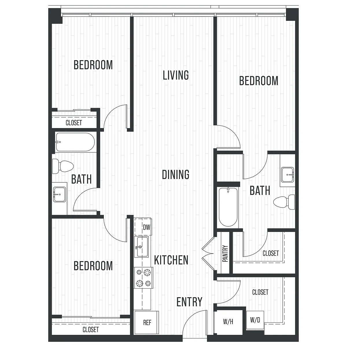 Floor plan Plan 3A