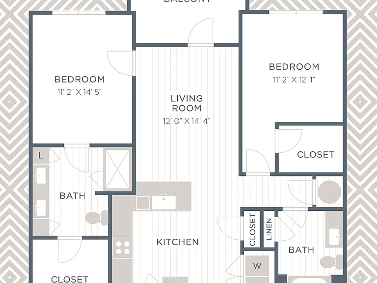 B1-1 floor plan The LakeHouse on Wylie