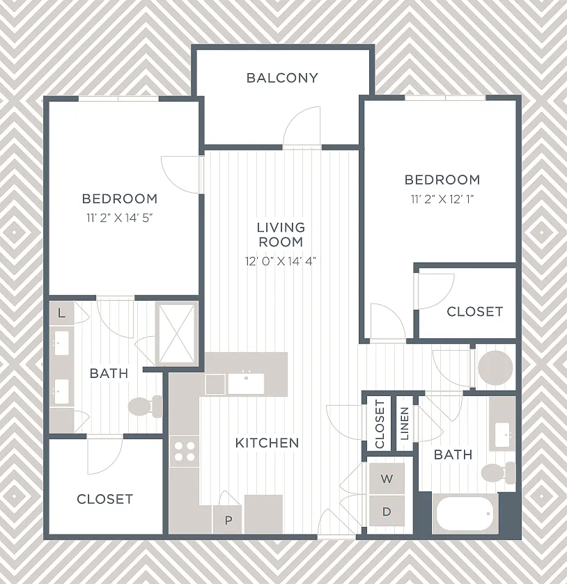 Floor plan B1-1