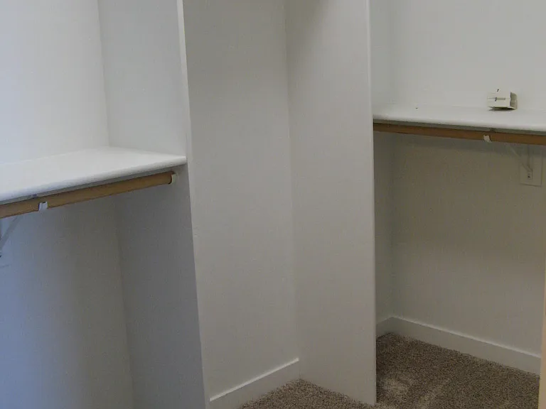 walk-in closet at dressing area