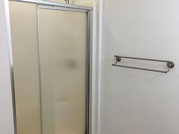 Shower in master bath 