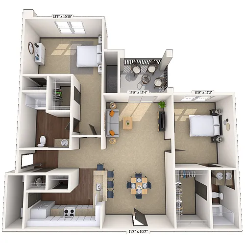 Floor plan The Silverstone