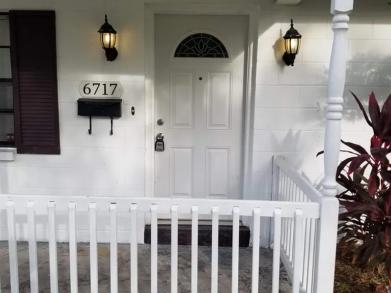 Covered Front Patio