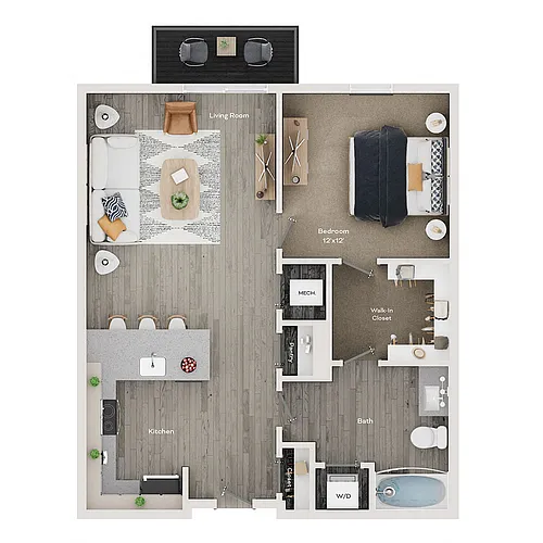 Floor plan A2 - Belle