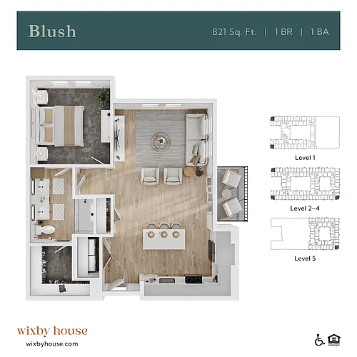 Floor plan Blush