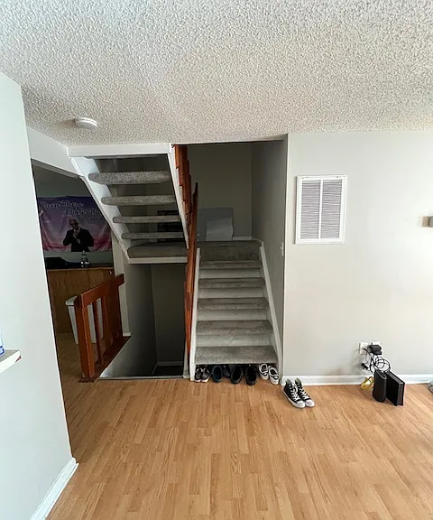 Stairs from Family Room