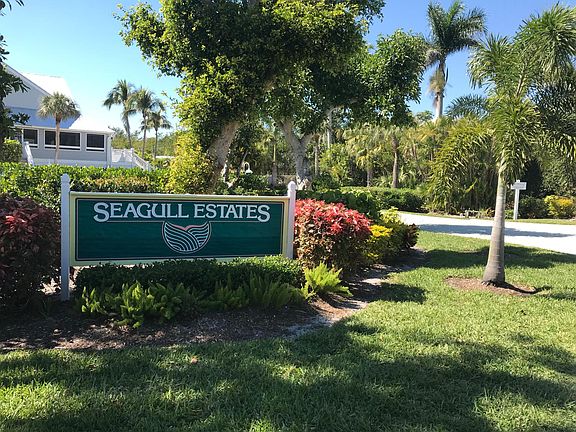 Clubhouse and parking area.