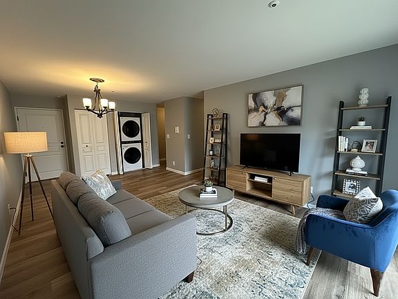 LIVING AREA AND IN UNIT LAUNDRY