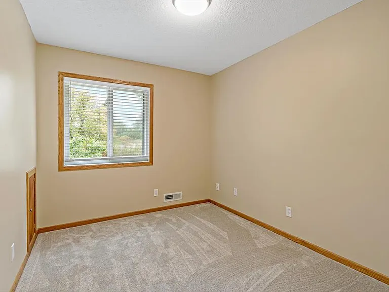 Bedroom #1 with new carpet and fresh paint