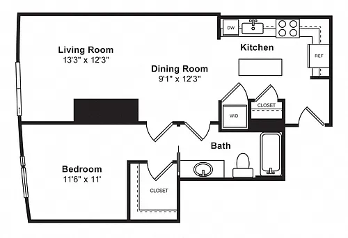 Floor plan A26