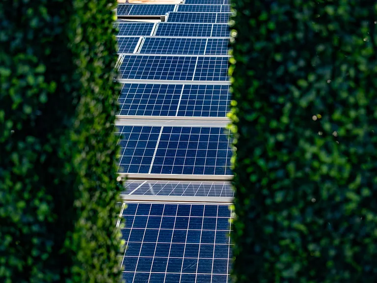 Roof top solar panels