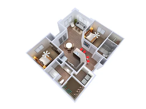 Floor plan 2B