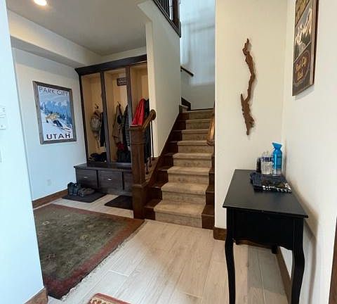 Inviting entry foyer with floor heat