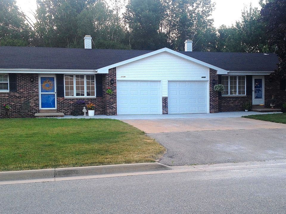Street view front of duplex