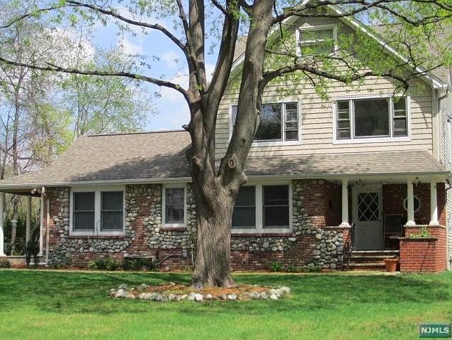 front door and porch
