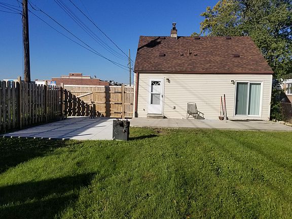 Fenced Back yard