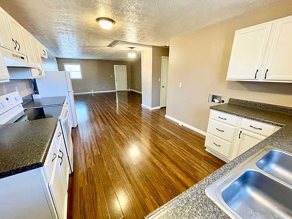 Open concept living room and kitchen