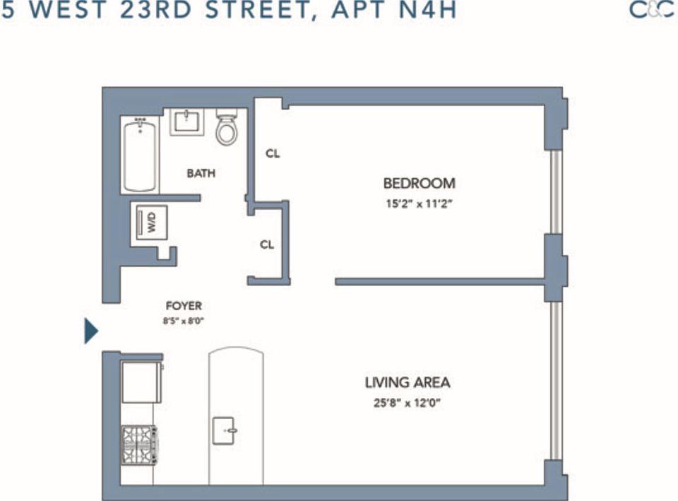 1st image of 555 W 23rd St APT N4h