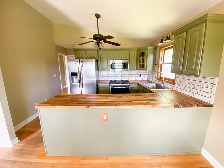 Upstairs kitchen