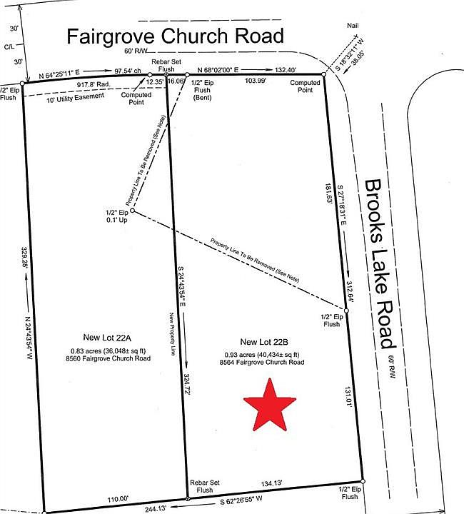1st image of 8564 Fairgrove Church Rd Lot 22B