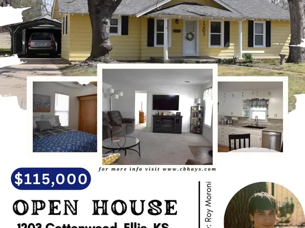 1203 Cottonwood St, Ellis, KS 67637