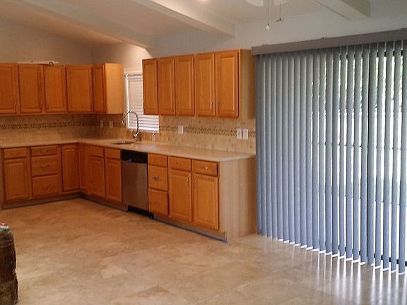 Maple Cabinets, Corian Top