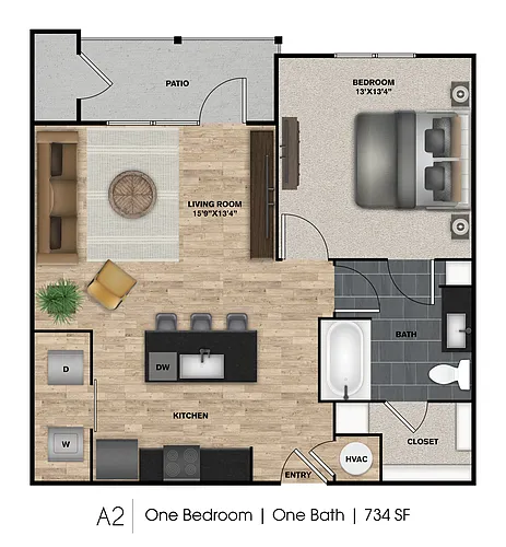 Floor plan A2