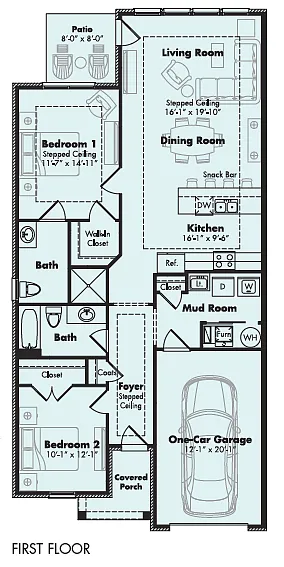 Floor plan Valencia Ranch