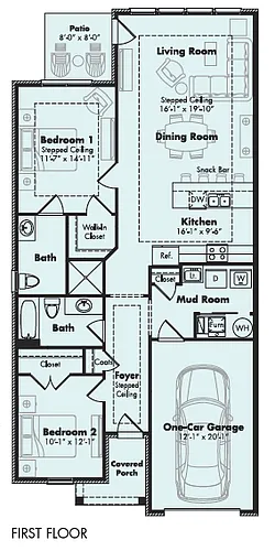 Floor plan Valencia Ranch