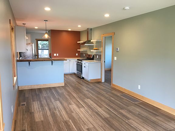 Open floor concept.