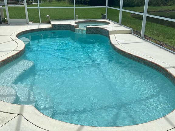 Pool and hot tub resurfaced Aug 2023
